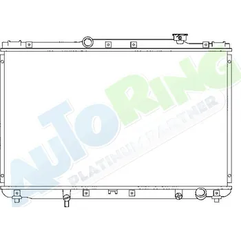 Chladič motoru Chladič vody TOYOTA Camry (SXV,VCV10) 1992-1996 LP.0000.1748.83-174883 - DOPRAVA ZDARMA