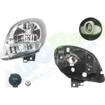 Přední světlomet Hlavní světlomet NISSAN Kubistar (X76) od 07.2003 LA.0000.8609.86-56607 - DOPRAVA ZDARMA
