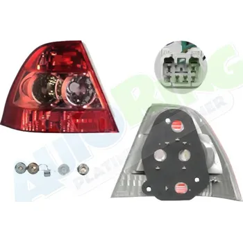 Zadní světlomet Zadní světlo TOYOTA Corolla (E12) 2004-02.07 LA.0000.8717.85-7204 - DOPRAVA ZDARMA