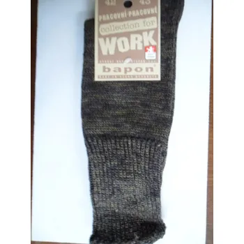 Pánské ponožky HONZA-pracovní ponožky BAPON-ŠTEPON (pracovní vlněné ponožky)