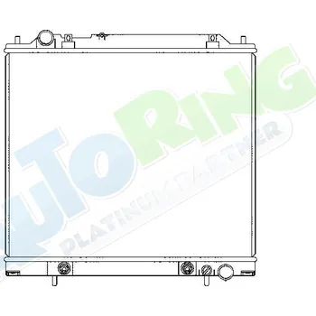 Chladič motoru Chladič vody MITSUBISHI Space Gear i L400 (PA,B,D) 04.95-05.98 LP.0000.1772.51-177251 - DOPRAVA ZDARMA