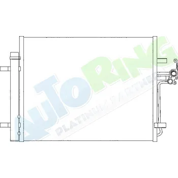 Výparník klimatizace Chladič klimatizace FORD Mondeo (BA7) 2007-2010 LP.0000.1468.53-146853 - DOPRAVA ZDARMA
