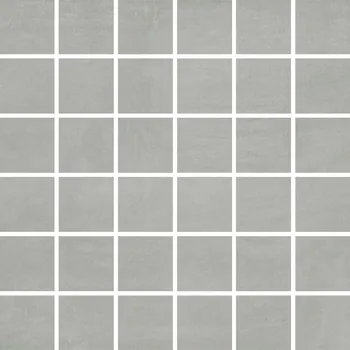 Obklad Concrete Flower Dark Grey Mosaic - dlaždice mozaika 29,7x29,7 šedá ND008-003