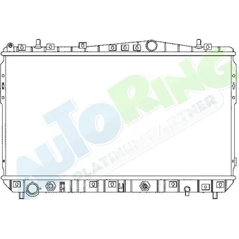 Chladič motoru Chladič vody CHEVROLET Lacetti (KLAN,J200) 2003-06.09 LP.0000.1689.81-168981 - DOPRAVA ZDARMA