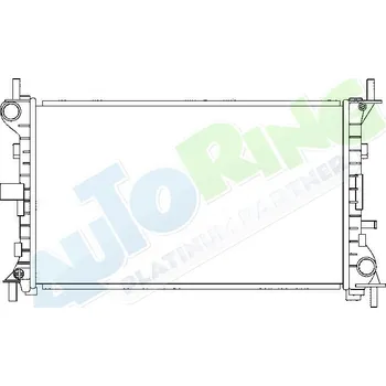 Chladič motoru Chladič vody FORD Focus 1998-2005 LP.0000.1671.48-167148 - DOPRAVA ZDARMA