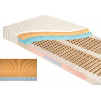 Matrace Matrace Jelínek Sára Komfort Nawapur pěna 100x200 cm, NaturGuard 60-80 kg - lamelová oboustranná