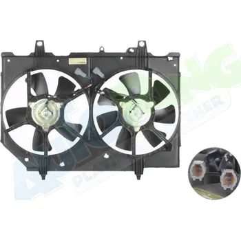 Ventilátor topení a klimatizace Ventilátor s krytem / úchytem - sahara NISSAN X-Trail (T30) 06.01-07.03 LP.0000.2564.18-256418 - DOPRAVA ZDARMA
