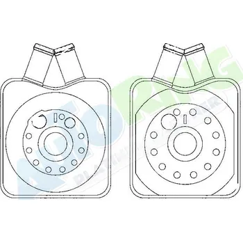 Chladič motoru Chladič oleje AUDI A8 (D2) 1994-2003 LP.0000.2190.34-219368 - DOPRAVA ZDARMA