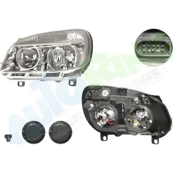 Přední světlomet Hlavní světlomet FIAT Doblo (119,223) 2006-2010 LA.0000.8486.98-56368 - DOPRAVA ZDARMA