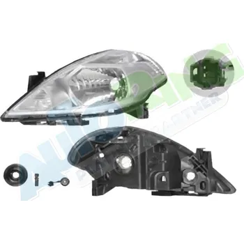 Přední světlomet Hlavní světlomet NISSAN Tiida (C11X,SC11X) od 05.2007 LA.0000.8616.31-56771 - DOPRAVA ZDARMA