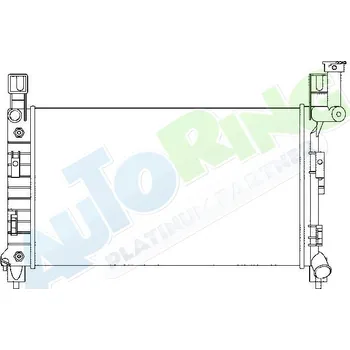Chladič motoru Chladič vody CHRYSLER Voyager (ES) 1991-1996 LP.0000.1765.93-176593 - DOPRAVA ZDARMA