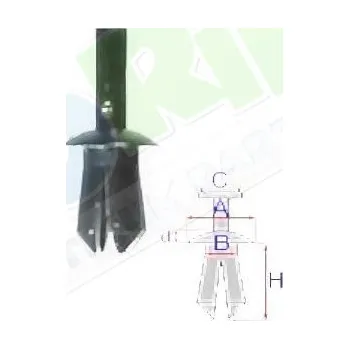 Oprava karosérie Úchytka OPEL Omega A 1986-1994 LA.0000.8629.67-102582 - DOPRAVA ZDARMA