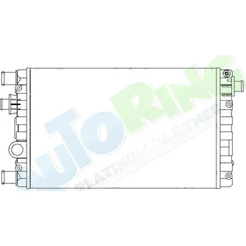 Chladič motoru Chladič vody FIAT Seicento (187) 1998-2011 LP.0000.1635.99-163599 - DOPRAVA ZDARMA