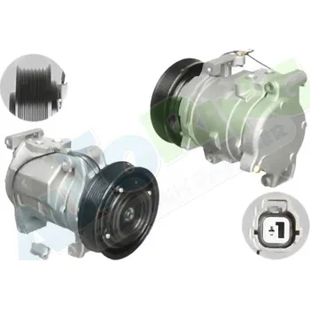 Kompresor klimatizace Kompresor klimatizace HONDA Accord (CL,CM,CN) 09.02-10.05 LP.0000.2450.60-245060 - DOPRAVA ZDARMA