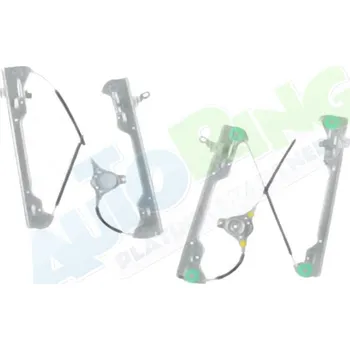 Stahovačka okna Mechanismus stahování oken elektrické bez motorku NISSAN Primera (P12) 09.01-2008 LP.0000.0849.10-84910 - DOPRAVA ZDARMA