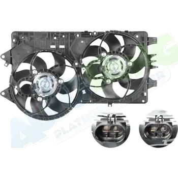 Ventilátor topení a klimatizace Ventilátor s krytem / úchytem - sahara FIAT Bravo (198) od 2007 LP.0000.2516.17-253154 - DOPRAVA ZDARMA