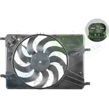 Ventilátor topení a klimatizace Ventilátor s krytem / úchytem - sahara CHEVROLET Cruze od 08.2009 LP.0000.2549.97-254999 - DOPRAVA ZDARMA