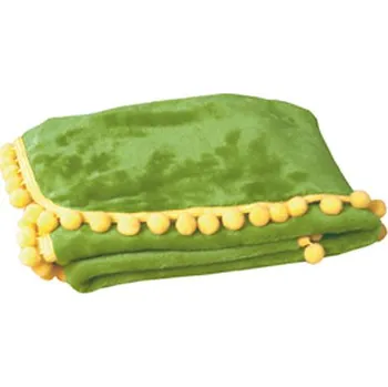 látková plena BabyMatex Dětská deka Baby Matex BOMBI zelená