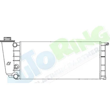 Chladič motoru Chladič vody FIAT Panda (141A) 1980-2003 LP.0000.1630.95-163253 - DOPRAVA ZDARMA