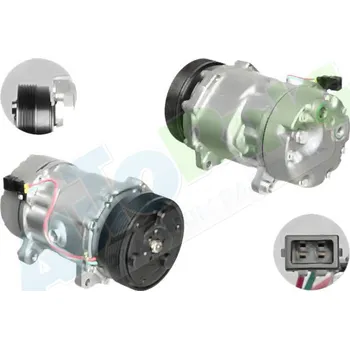 Kompresor klimatizace Kompresor klimatizace VOLKSWAGEN Sharan (7M) 03.00-03.10 LP.0000.2447.80-246515 - DOPRAVA ZDARMA