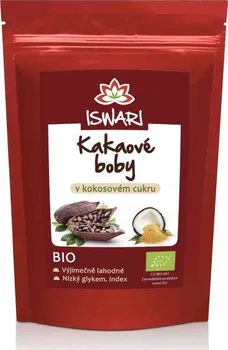 Iswari Bio Kakaové boby v kokosovém cukru 100 g 