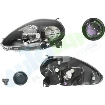 Přední světlomet Hlavní světlomet FIAT Punto Grande (199) 08.05-2012 LA.0000.8488.01-56411 - DOPRAVA ZDARMA