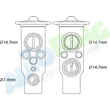 Ventil klimatizace Expanzní ventil klimatizace HYUNDAI Getz (TB) 2002-08.2005 LP.0000.2885.26-288565 - DOPRAVA ZDARMA