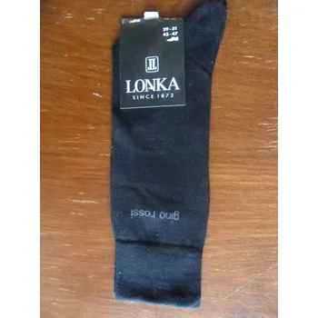 Pánské ponožky DINOROLEN-pánské ponožky LONKA černé 43-47(29-31) (pánské ponožky gino rossi)