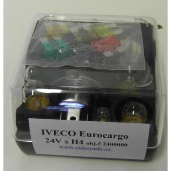 Autožárovka NARVA Sada žárovek IVECO EUROCARGO H4 24V (servisní krabička žárovek)