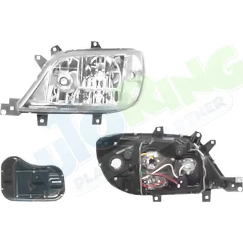 Přední světlomet Hlavní světlomet MERCEDES Sprinter (208-416) 2003-06.06 LA.0000.8601.25-53991 - DOPRAVA ZDARMA