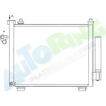 Výparník klimatizace Chladič klimatizace OPEL Agila (H00) 06.00-2008 LP.0000.1519.67-152156 - DOPRAVA ZDARMA