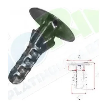 Karosérie Úchytky nárazníku HONDA Legend KA9 1996-2002 LA.0000.8530.06-99424 - DOPRAVA ZDARMA