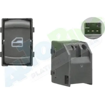 Autodíl Spínač ovládání stahování okna VOLKSWAGEN Bora (1J5,1JM) 09.98-2006 LA.0000.8746.35-79938 - DOPRAVA ZDARMA