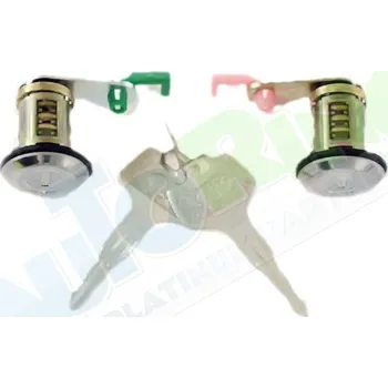 Autozámek Sada zámku NISSAN Micra (K11) 03.98-2003 LA.0000.8619.28-85619 - DOPRAVA ZDARMA