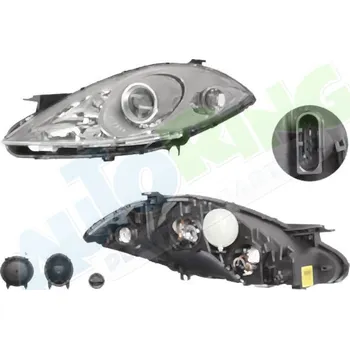 Přední světlomet Hlavní světlomet MERCEDES A Class (W169) 08.04-04.08 LA.0000.8574.87-56211 - DOPRAVA ZDARMA