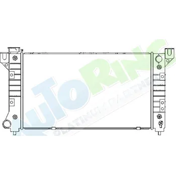 Chladič motoru Chladič vody CHRYSLER Voyager (GS,NS) 1996-2000 LP.0000.1623.73-162373 - DOPRAVA ZDARMA