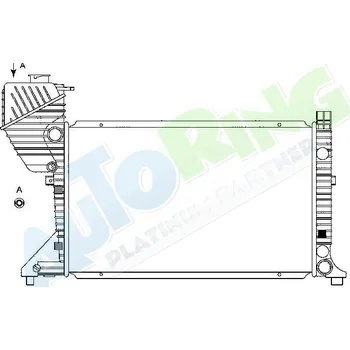 Chladič motoru Chladič vody MERCEDES Sprinter (208-416) 2003-06.06 LP.0000.1640.32-185200 - DOPRAVA ZDARMA