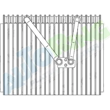 Výparník klimatizace Výparník klimatizace OPEL Vectra B 1995-1999 LP.0000.2863.73-286409 - DOPRAVA ZDARMA