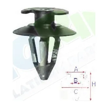 Auto-moto Úchytka VOLKSWAGEN Jetta (16) 1979-1984 LA.0000.8408.03-95088 - DOPRAVA ZDARMA