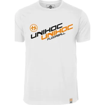 Pánské tričko Triko Unihoc Enigma White bílé