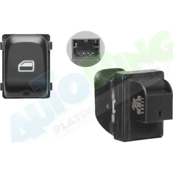 Spínač ovládání stahování okna AUDI Q5 (8R) 2008-05.12 LA.0000.8413.32-80069 - DOPRAVA ZDARMA