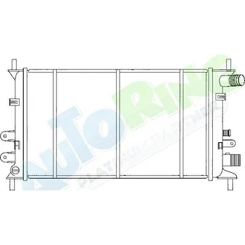 Chladič motoru Chladič vody FORD Escort 1995-1999 LP.0000.1621.31-162131 - DOPRAVA ZDARMA