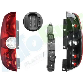 Zadní světlomet Zadní světlo FIAT Doblo (152,263) od 2010 LA.0000.8488.75-3105 - DOPRAVA ZDARMA