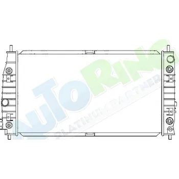 Chladič motoru Chladič vody CHRYSLER 300M (LR) 1998-2004 LP.0000.1619.01-161901 - DOPRAVA ZDARMA