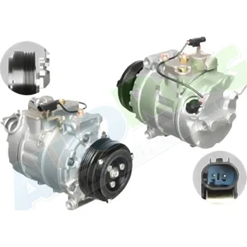 Kompresor klimatizace Kompresor klimatizace BMW 5 (E60,E61) 05.03-07.10 LP.0000.2447.09-244709 - DOPRAVA ZDARMA