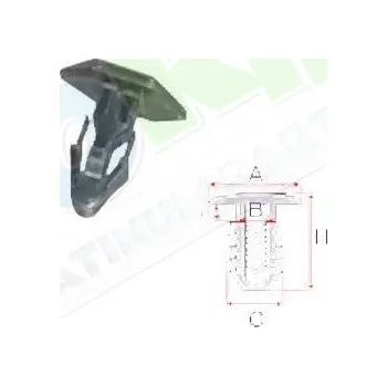 Auto-moto Úchytka HONDA Civic CRX (EH6,EG2) 05.92-1999 LA.0000.8530.07-101168 - DOPRAVA ZDARMA