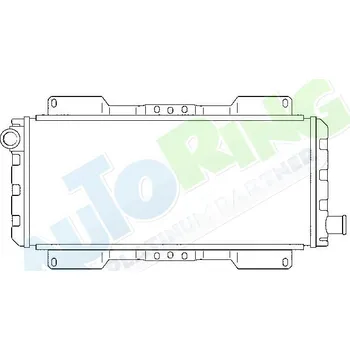 Chladič motoru Chladič vody FORD Escort i Orion 1980-08.85 LP.0000.1782.94-178294 - DOPRAVA ZDARMA