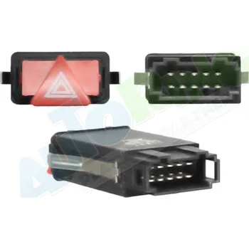 Spínač havarijních světel AUDI A6 (C5) 1997-06.01 LA.0000.8413.36-79985 - DOPRAVA ZDARMA