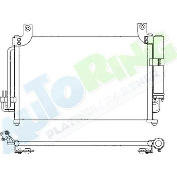 Výparník klimatizace Chladič klimatizace KIA Rio (DC) 2003-2005 LP.0000.1561.26-156126 - DOPRAVA ZDARMA