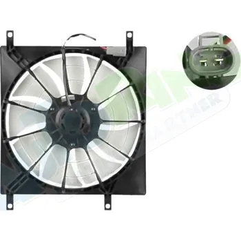Ventilátor topení a klimatizace Ventilátor s krytem / úchytem - sahara FIAT Sedici (FY,GY) od 2006 LP.0000.2519.29-255030 - DOPRAVA ZDARMA
